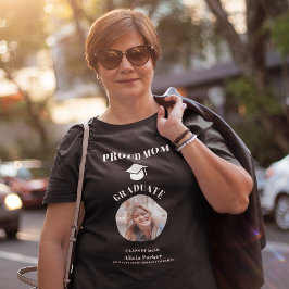 Camiseta Orgulhosa classe mãe de graduação em fotografia do