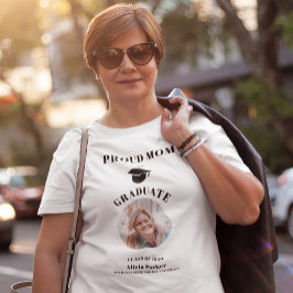 Camiseta Orgulhosa classe mãe de graduação em fotografia do