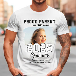 Camiseta Orgulhosa Classe Pai do Mais velho de Formando 202