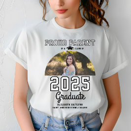 Camiseta Orgulhosa Classe Pai do Mais velho de Formando 202
