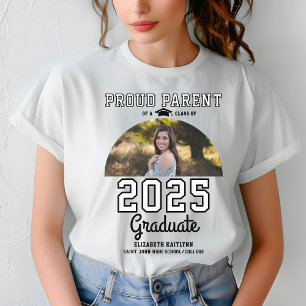 Camiseta Orgulhosa Classe Pai do Mais velho de Formando 202