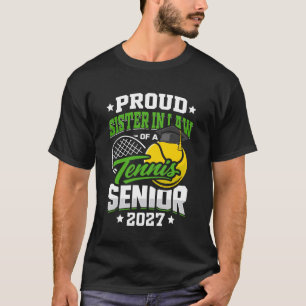 Camiseta Orgulhosa Cunhada de um Tenista da Turma de Format