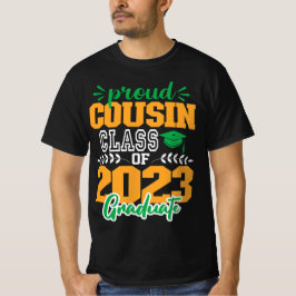 Camiseta Orgulhosa CUOSIN da Classe de FORMANDO MODERN SCRI