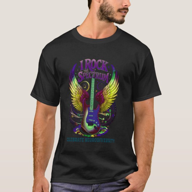 Camiseta Orgulhosa Diversidade Eu SOU O ESPECTRO Professor  (Frente)