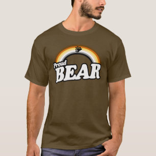 Camiseta Orgulhosa Do Orgulho Do Urso