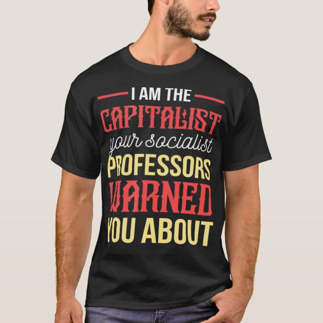 Camiseta Orgulhosa Escola Austríaca De Economia (Frente)