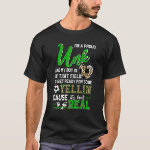 Camiseta Orgulhosa Família De Futebol Da Unk, 1