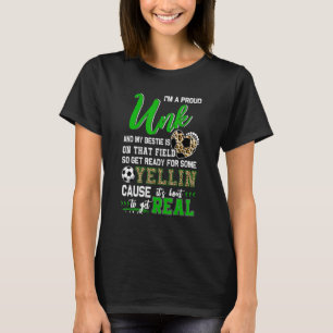 Camiseta Orgulhosa Família De Futebol Da Unk, Combinação 2