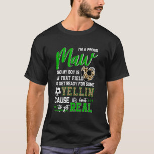Camiseta Orgulhosa Família de Futebol Maw Matando 1