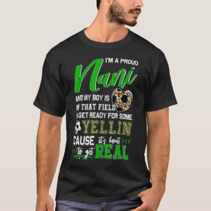 Camiseta Orgulhosa Família de Futebol Nani Correspondente 1