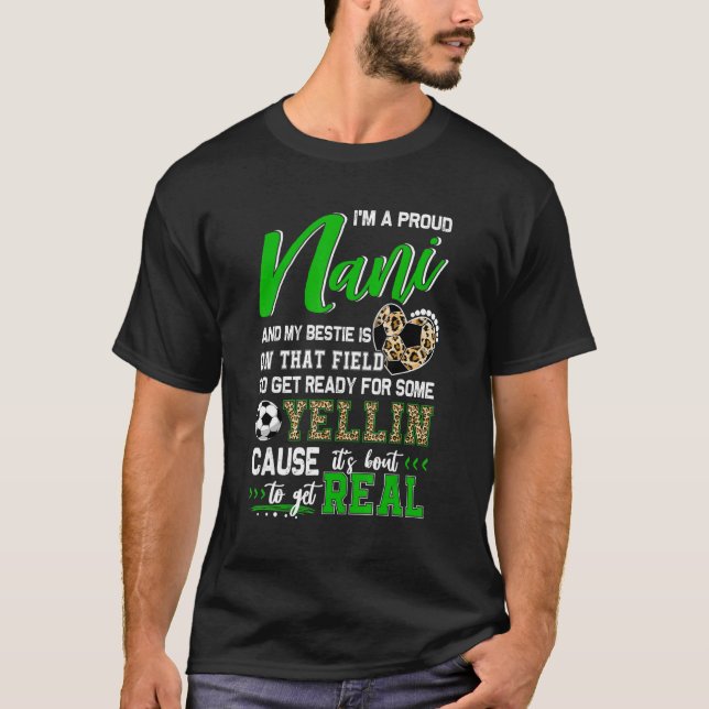 Camiseta Orgulhosa Família de Futebol Nani Correspondente 2 (Frente)