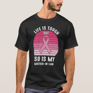 Camiseta Orgulhosa Família Guerreira do Câncer de Mama Sogr