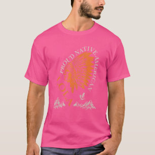 Camiseta Orgulhosa Família Nativa Americana E Lola