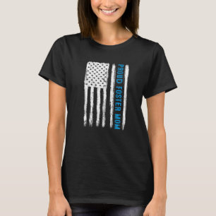 Camiseta Orgulhosa Foster Mãe, Dia da Adoção Familiar Pai