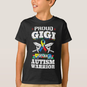 Camiseta Orgulhosa Gigi de uma faixa de conscientização do