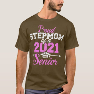 Camiseta Orgulhosa madrasta de uma classe de mais velho 202