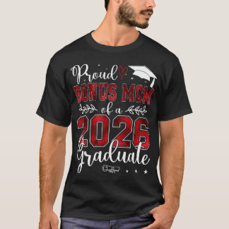 Camiseta Orgulhosa Mãe Adicional de um Graduado da Turma de