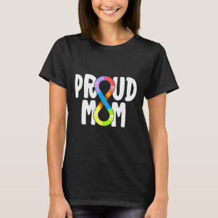 Camiseta Orgulhosa Mãe Autismo Família Autista Mama Infinit