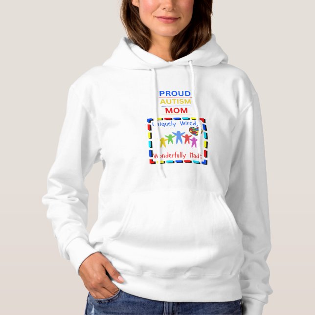 Camiseta orgulhosa mãe autista (Frente)