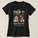 Camiseta Orgulhosa Mãe da Camisa-Formando (Frente do Design)