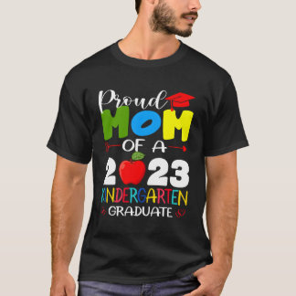Camiseta Orgulhosa Mãe Da Graduação Do Formando Kindergen 2