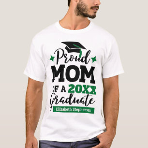 Camiseta Orgulhosa Mãe de 2023, formando de tassel verde bo