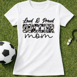 Camiseta Orgulhosa Mãe de Futebol