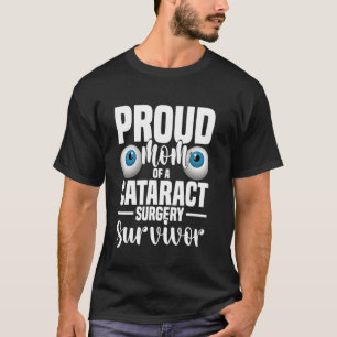 Camiseta Orgulhosa Mãe de Sobrevivente de Cirurgia de Catar