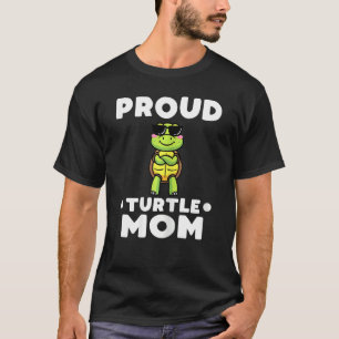 Camiseta Orgulhosa Mãe de Tartaruga Animal Marinho Tortoise