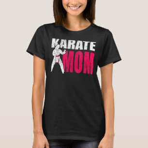 Camiseta Orgulhosa Mãe De Um Caratê