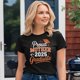 Camiseta Orgulhosa Mãe de um Formando de 2025 - Presente de