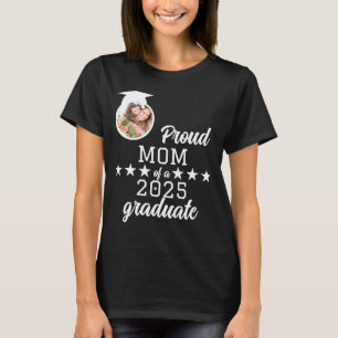 Camiseta Orgulhosa Mãe de um Formando de Graduação da Famíl