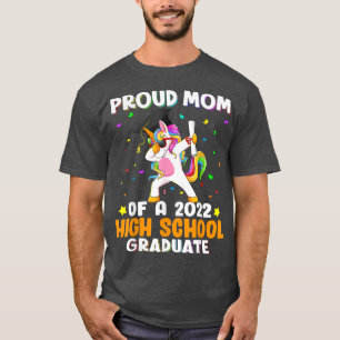 Camiseta Orgulhosa Mãe De Um Formando De Segundo grau 2022 