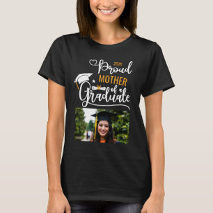 Camiseta Orgulhosa Mãe de um Formando Personalizado Pai
