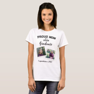 Camiseta Orgulhosa Mãe de um Graduado 2 foto