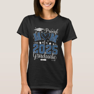 Camiseta Orgulhosa Mãe De Um Graduado Em 2025 Mãe Senior 20