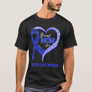 Camiseta Orgulhosa Mãe De Um Guerreiro do Cuidado Foster Co