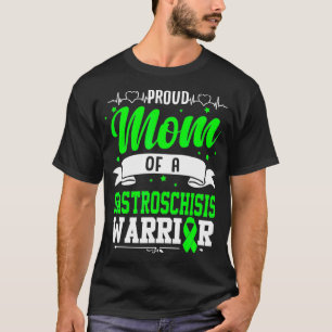 Camiseta Orgulhosa Mãe De Um Guerreiro Gastroschisis