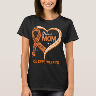 Camiseta Orgulhosa Mãe De Um Guerreiro RSD CRPS