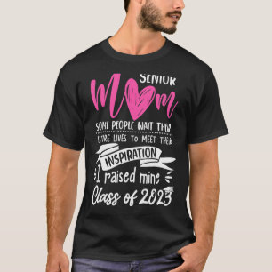 Camiseta Orgulhosa Mãe De Um Mais velho De Graduação De Mai