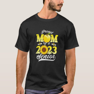 Camiseta Orgulhosa Mãe De Um Mais velho Sunflower 2023 Scho