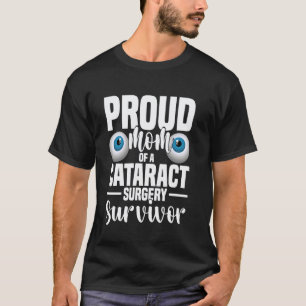 Camiseta Orgulhosa Mãe de um Sobrevivente de Cirurgia de Ca