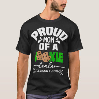 Camiseta Orgulhosa Mãe De Um Vendedor De Bolachas Chumbo De