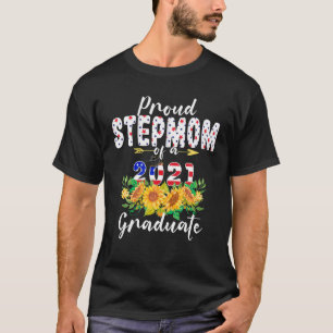Camiseta Orgulhosa Mãe De Uma Classe Americana Formando 202