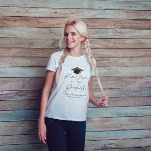 Camiseta Orgulhosa mãe de uma classe de formando 20YY