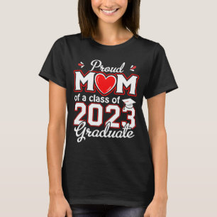Camiseta Orgulhosa Mãe de uma Classe de Mais velho de Forma