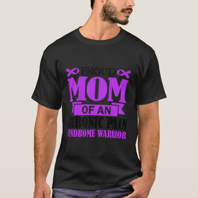 Camiseta Orgulhosa Mãe De Uma Doença Crônica (Frente)
