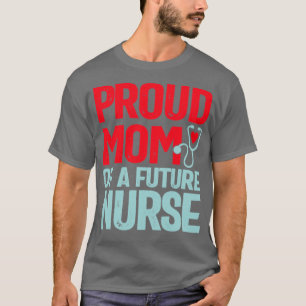 Camiseta Orgulhosa mãe de uma futura enfermeira