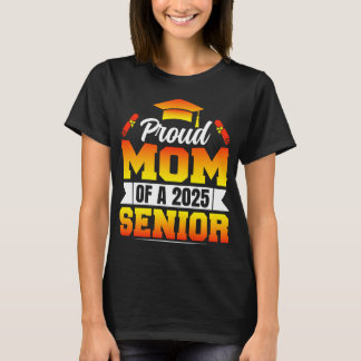 Camiseta Orgulhosa Mãe De Uma Graduação De Formandos De 202