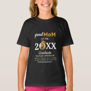 Camiseta Orgulhosa mãe do ensino médio, 8º ano